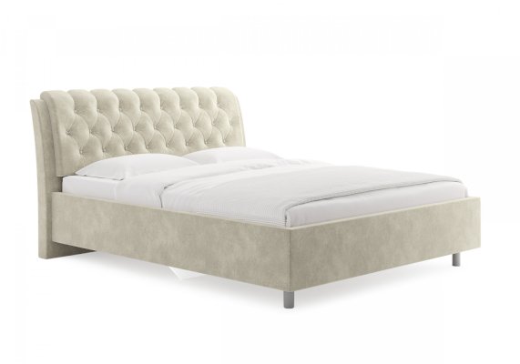Кровать Olivia/Оливи с металлическим основанием (Сонум)